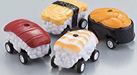 Sushi Themed RC Cars