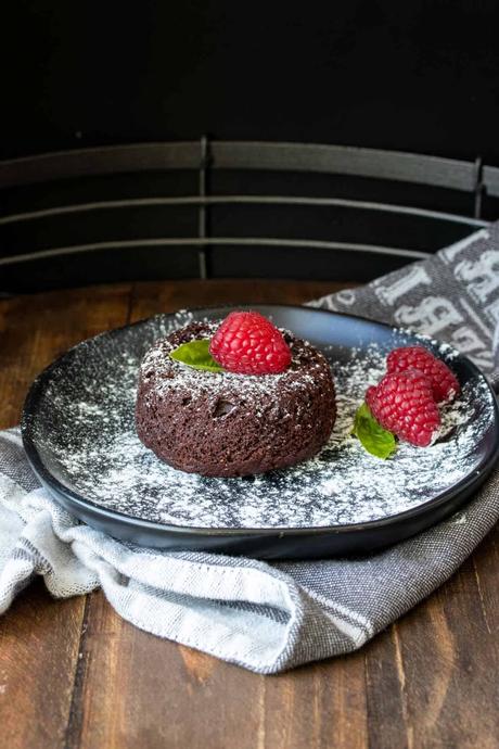 Vegan Chocolate Lava Cake