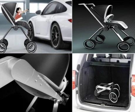 Porsche baby stroller