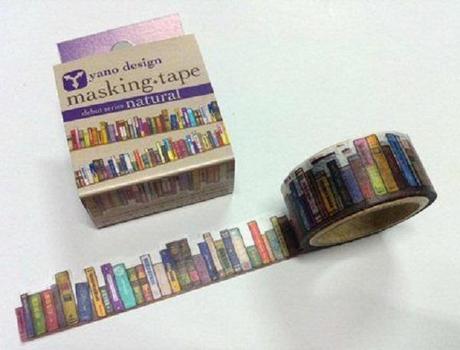 Book Shelf Masking Tape