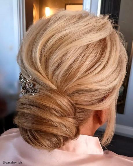 mother of the bride hairstyles elegant low bun sarahwhair