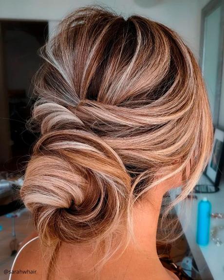 mother of the bride hairstyles relaxed low bun sarahwhair