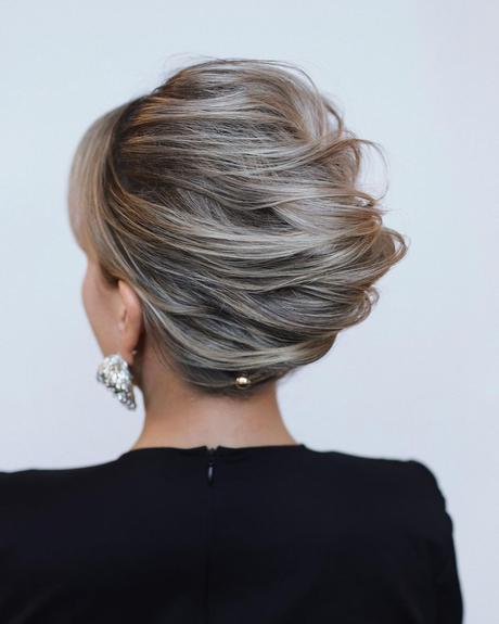 mother of the bride hairstyles elegant chic updo textured tonyastylist