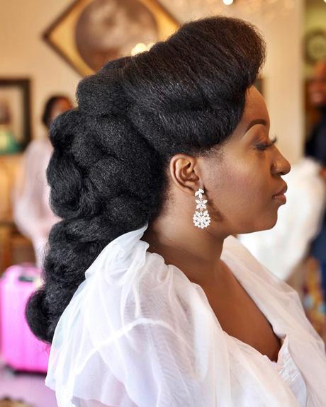 mother of the bride hairstyles black half up half down charishair