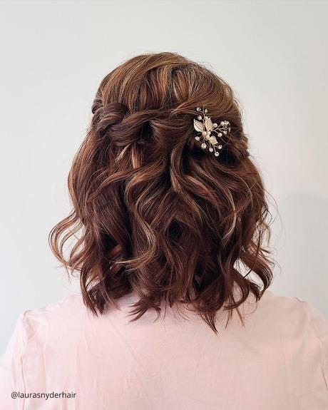 mother of the bride hairstyles bob half up laurasnyderhair