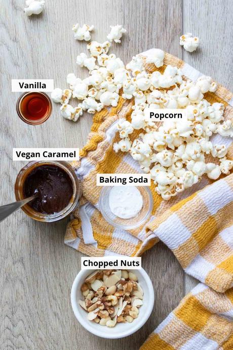 Vegan Caramel Popcorn