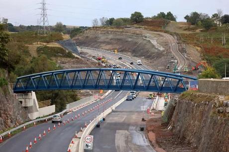 The village was destroyed by three years of non-stop roadworks