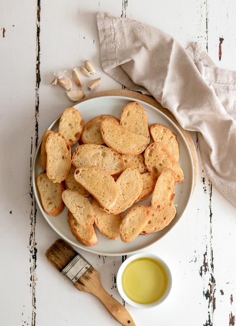 Spring crostini 4 ways