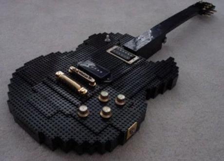 Lego Custom Made Guitar