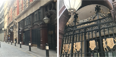 What's going on at J. Lyons & Co, Throgmorton Street?