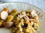 Leftover Turkey Stuffing Casserole