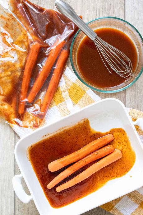 Vegan Carrot Dogs