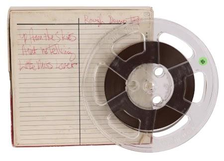 Jimi Hendrix: unreleased demos up for auction in London