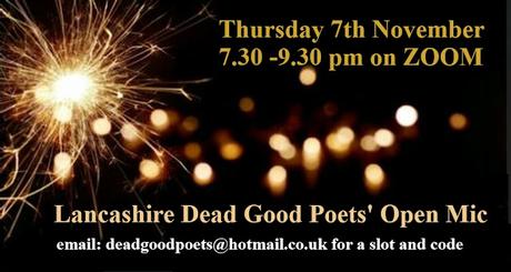 Lancashire Dead Good Poets' November Open Mic Night