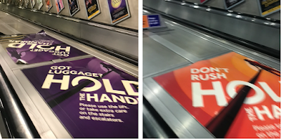 Hold The Handrail – TfL's horribly confusing safety posters