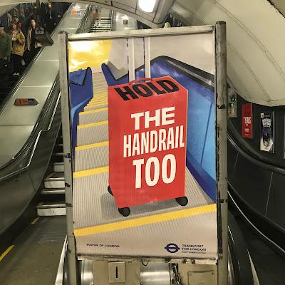 Hold The Handrail – TfL's horribly confusing safety posters