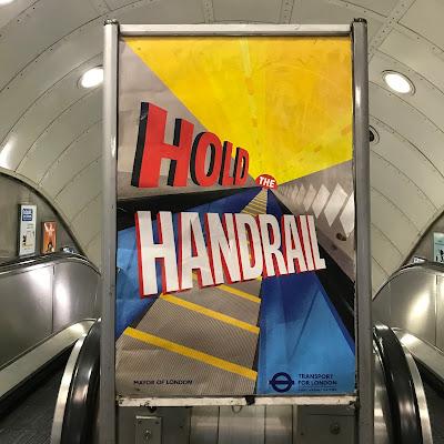 Hold The Handrail – TfL's horribly confusing safety posters