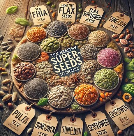 Ten Healthy Super-Seeds to Include in Your Daily Diet