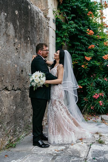 Summer wedding with romantic details and a stunning next day shoot in NY | Alexandra & Florentin