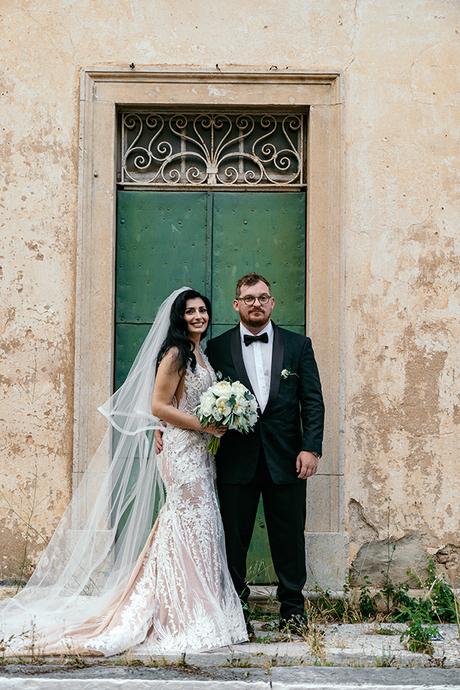 Summer wedding with romantic details and a stunning next day shoot in NY | Alexandra & Florentin