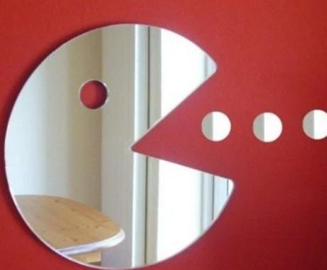 Pacman Wall Mirror