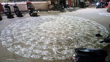 fabulous Kolam of Triplicane fabulous Kolam of Triplicane