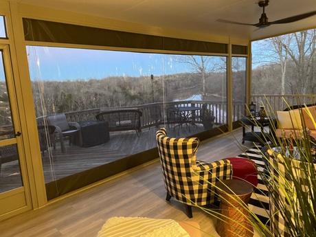 How To Keep Screen Porch Warm in Winter?