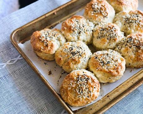 Everything Bagel Biscuits