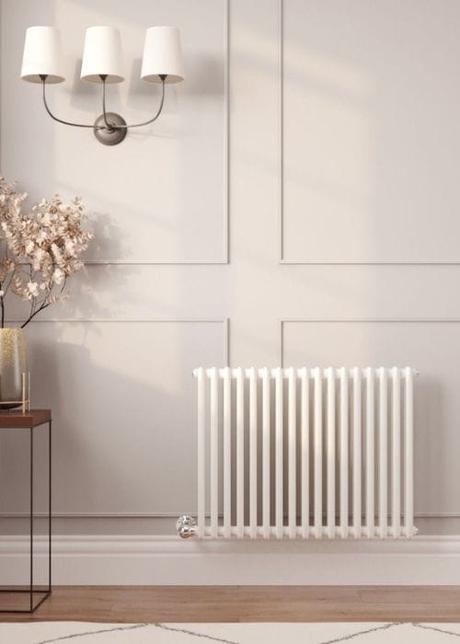 milano windsor electric heater in a cosy hallway