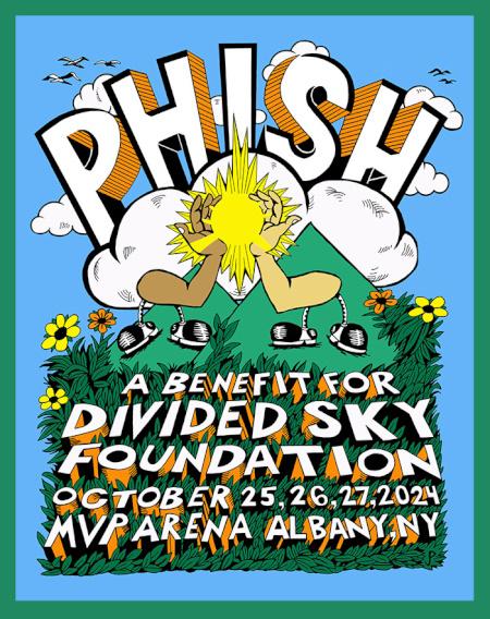 Phish 2024 Divided Sky Foundation run SBD + torrents: 2024/10/25 Albany, NY