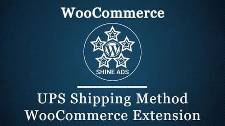 UPS Shipping Method WooCommerce Extension
