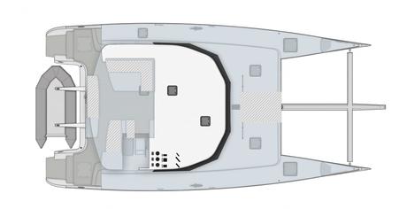 Main deck, storage space