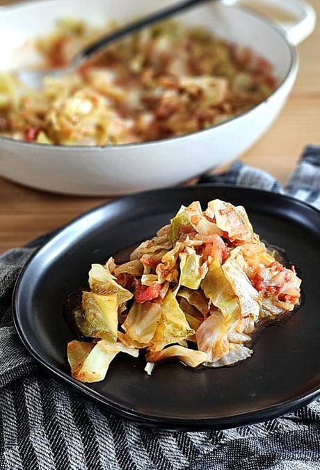 Appalachian Fried Cabbage and Tomatoes