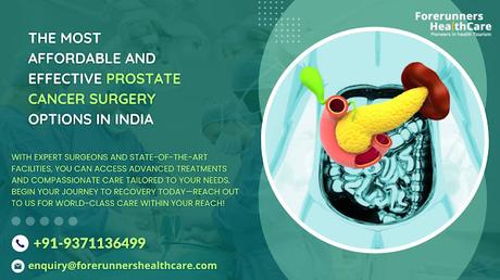 Affordable Prostate cancer surgery in India