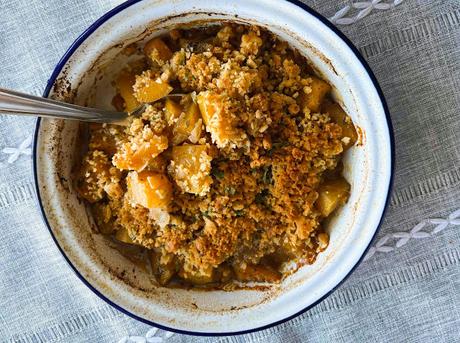 Browned Butter Winter Squash Casserole