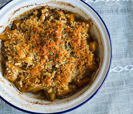 Browned Butter Winter Squash Casserole