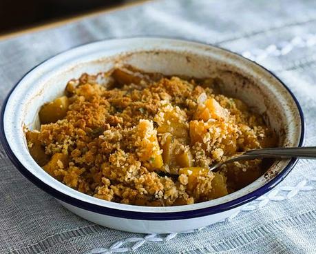 Browned Butter Winter Squash Casserole