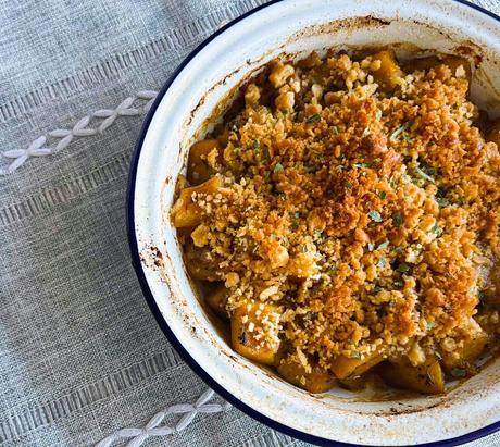 Browned Butter Winter Squash Casserole