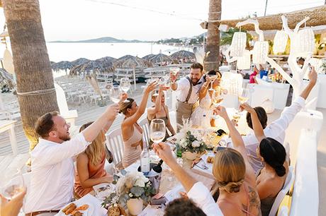 Gorgeous summer wedding in Naxos with a bohemian vibe | Lorraine & Eric