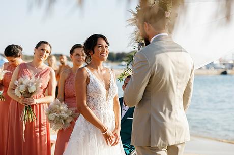 Gorgeous summer wedding in Naxos with a bohemian vibe | Lorraine & Eric