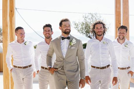 Gorgeous summer wedding in Naxos with a bohemian vibe | Lorraine & Eric