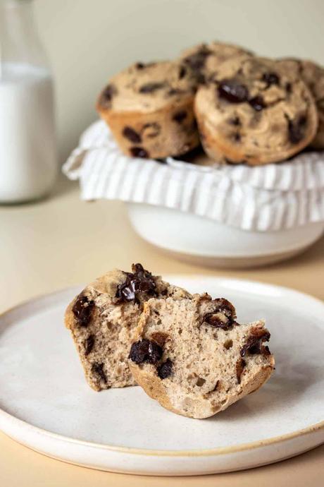 Chocolate Chip Pancake Muffins