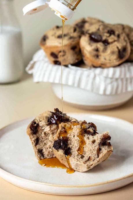 Chocolate Chip Pancake Muffins