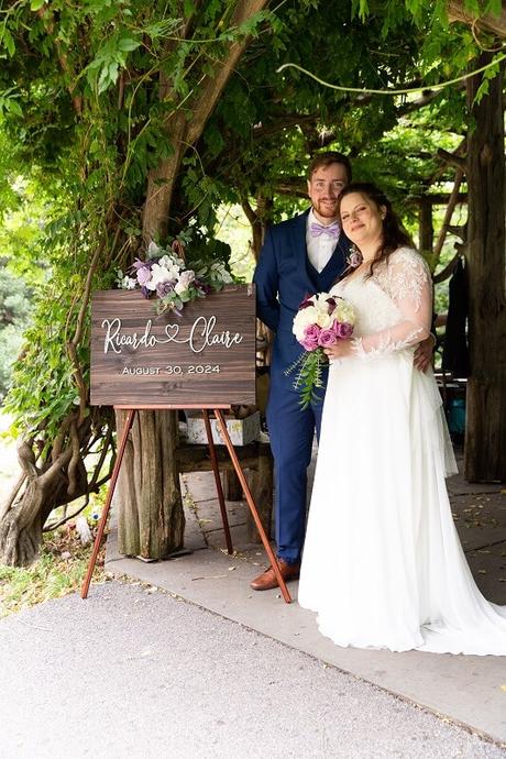 Claire and Ricardo’s August Wedding in Cop Cot