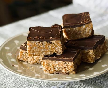 Peanut Butter Crunch Bars (small batch)