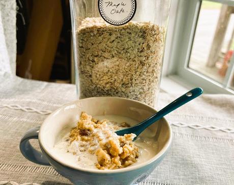 Homemade Instant Maple Oats