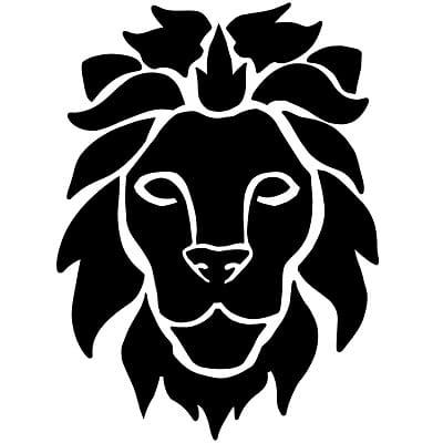 a graphic illustrating the zodiac sign Leo the lion