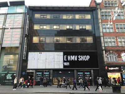 HMV, Oxford Street – Art Deco, glass bricks, Vitrolite and curved glass