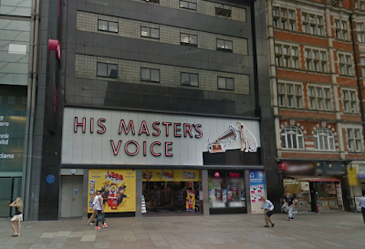 HMV, Oxford Street – Art Deco, glass bricks, Vitrolite and curved glass