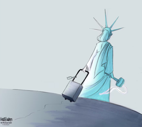 Goodbye Lady Liberty